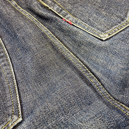 【中古品】【メンズ】 TCB JEANS TCBジーンズ DENIM PANTS デニムパンツ 156-260917-as-12-izu サイズ：38 カラー：インディゴ 万代Net店