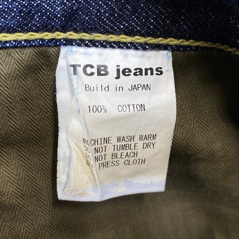 【中古品】【メンズ】 TCB JEANS TCBジーンズ DENIM PANTS デニムパンツ 156-260917-as-12-izu サイズ：38 カラー：インディゴ 万代Net店