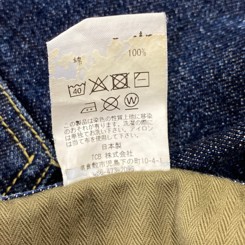 【中古品】【メンズ】 TCB JEANS TCBジーンズ DENIM PANTS デニムパンツ 156-260917-as-12-izu サイズ：38 カラー：インディゴ 万代Net店