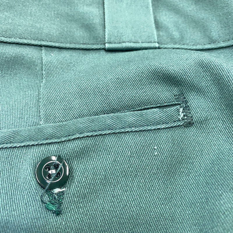 【中古品】【メンズ】 Dickies ディッキーズ WORK PANTS ワークパンツ USA製 157-260917-as-09-izu サイズ：38×30 カラー：グリーン 万代Net店