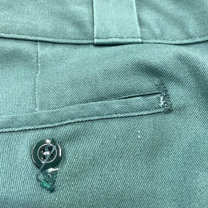 【中古品】【メンズ】 Dickies ディッキーズ WORK PANTS ワークパンツ USA製 157-260917-as-09-izu サイズ：38×30 カラー：グリーン 万代Net店