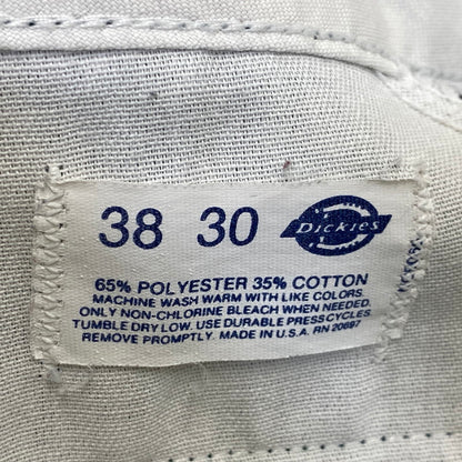 【中古品】【メンズ】 Dickies ディッキーズ WORK PANTS ワークパンツ USA製 157-260917-as-09-izu サイズ：38×30 カラー：グリーン 万代Net店
