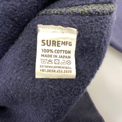 【中古品】【メンズ】 SURE MFG シュアー ALASKA HOODIE アラスカ フーディー パーカー 145-260917-as-03-izu サイズ：46/XL カラー：ネイビー 万代Net店