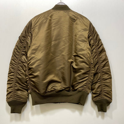 【中古美品】【メンズ】 ALPHA INDUSTRIES アルファインダストリーズ MA-1 FLIGHT JACKET 20004-468 フライトジャケット 145-260917-as-05-izu サイズ：XL カラー：ブラウン 万代Net店