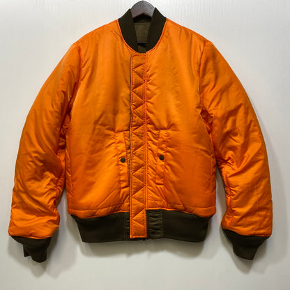 【中古美品】【メンズ】 ALPHA INDUSTRIES アルファインダストリーズ MA-1 FLIGHT JACKET 20004-468 フライトジャケット 145-260917-as-05-izu サイズ：XL カラー：ブラウン 万代Net店