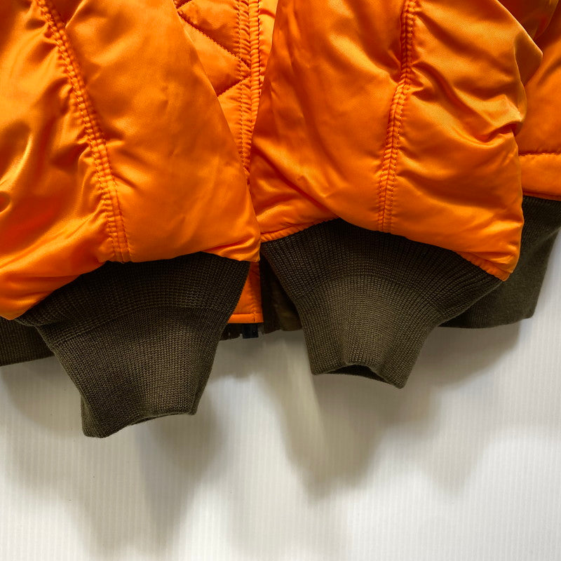 【中古美品】【メンズ】 ALPHA INDUSTRIES アルファインダストリーズ MA-1 FLIGHT JACKET 20004-468 フライトジャケット 145-260917-as-05-izu サイズ：XL カラー：ブラウン 万代Net店