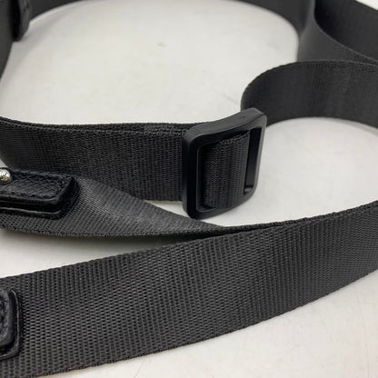 【中古品】【メンズ/レディース】 ARMANI EXCHANGE アルマーニエクスチェンジ LEATHER BODY BAG レザー ボディバッグ カバン 188-260916-yn-04-izu カラー：ブラック 万代Net店