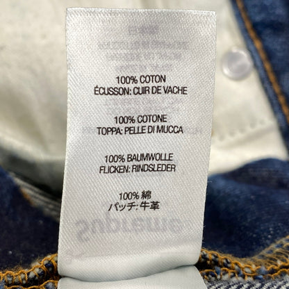 【中古品】【メンズ】 SUPREME シュプリーム SLIM RIGID DENIM PANTS スリム リジット デニム パンツ ボトムス 149-260917-kh-07-izu サイズ：34 カラー：インディゴ 万代Net店