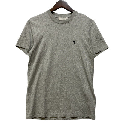 【中古品】【メンズ】 AMI PARIS アミパリス HTS346.724 AMI DE COUER SS TEE アミ ド クール ショートスリーブ Tシャツ トップス 141-260917-kh-21-izu サイズ：XXS カラー：グレー 万代Net店