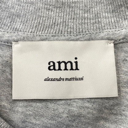 【中古品】【メンズ】 AMI PARIS アミパリス HTS346.724 AMI DE COUER SS TEE アミ ド クール ショートスリーブ Tシャツ トップス 141-260917-kh-21-izu サイズ：XXS カラー：グレー 万代Net店