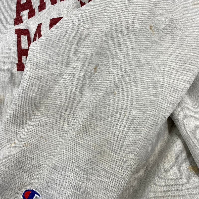 【現状渡し品】【メンズ】 CHAMPION チャンピオン ARKANSAS RAZORBACKS REVERSE WEAVE SWEATSHIRT アーカンソー レイザーバックス リバース ウィーブ スウェットシャツ 146-260917-kh-15-izu サイズ：XXL カラー：グレー 万代Net店