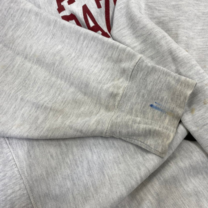 【現状渡し品】【メンズ】 CHAMPION チャンピオン ARKANSAS RAZORBACKS REVERSE WEAVE SWEATSHIRT アーカンソー レイザーバックス リバース ウィーブ スウェットシャツ 146-260917-kh-15-izu サイズ：XXL カラー：グレー 万代Net店