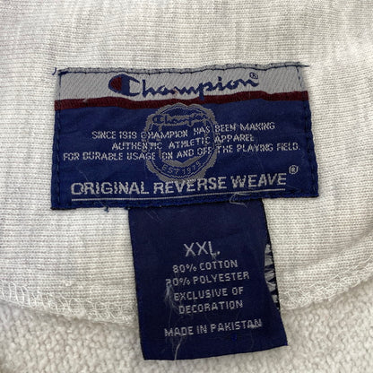 【現状渡し品】【メンズ】 CHAMPION チャンピオン ARKANSAS RAZORBACKS REVERSE WEAVE SWEATSHIRT アーカンソー レイザーバックス リバース ウィーブ スウェットシャツ 146-260917-kh-15-izu サイズ：XXL カラー：グレー 万代Net店