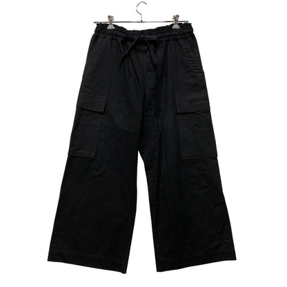 【中古品】【メンズ】 Y'S ワイズ YO-P25-910 EASY WIDE CARGO PANTS イージー ワイド カーゴ パンツ ボトムス ズボン 151-260918-cs-09-izu サイズ：2 カラー：ブラック 万代Net店