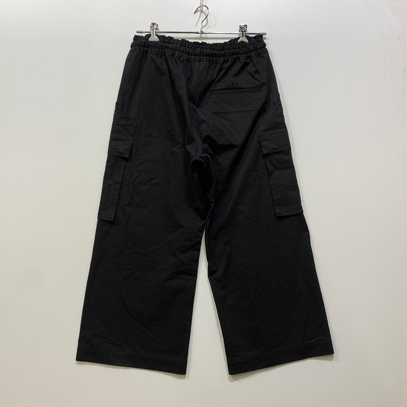 【中古品】【メンズ】 Y'S ワイズ YO-P25-910 EASY WIDE CARGO PANTS イージー ワイド カーゴ パンツ ボトムス ズボン 151-260918-cs-09-izu サイズ：2 カラー：ブラック 万代Net店