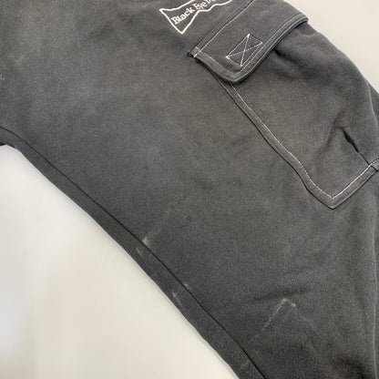 【中古品】【メンズ】 BLACK EYE PATCH×WASTED YOUTH ブラックアイパッチ ウェイステッドユース SWEAT CARGO PANTS スウェット カーゴ パンツ ボトムス ズボン 153-260918-cs-08-izu サイズ：L カラー：ブラック 万代Net店