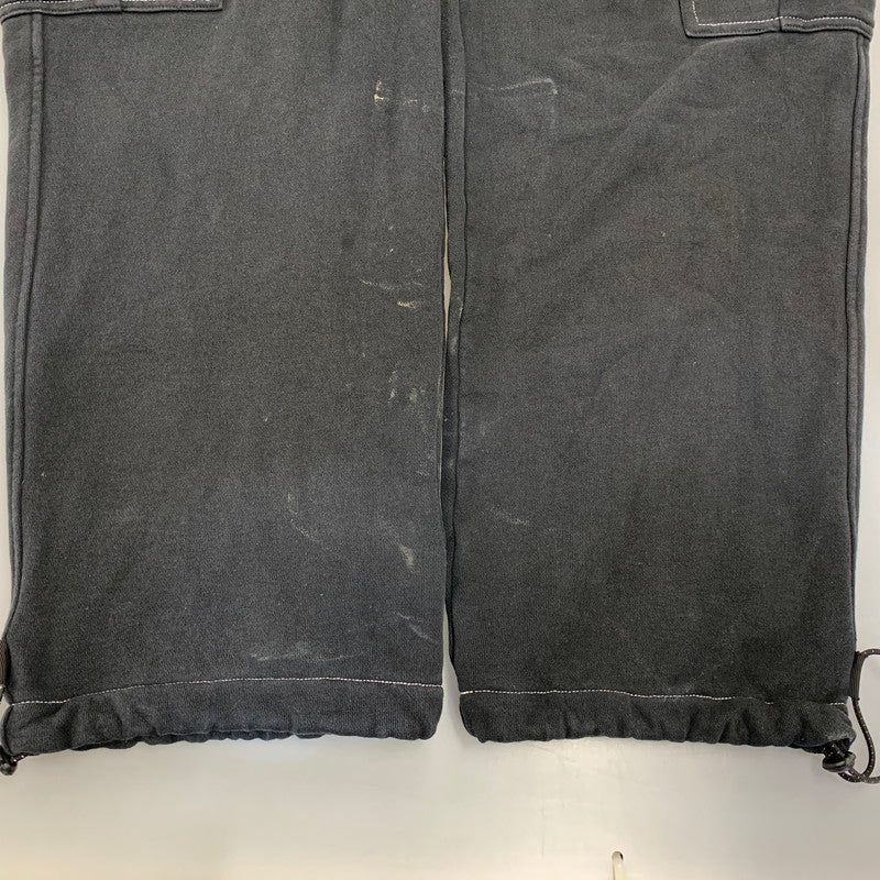 【中古品】【メンズ】 BLACK EYE PATCH×WASTED YOUTH ブラックアイパッチ ウェイステッドユース SWEAT CARGO PANTS スウェット カーゴ パンツ ボトムス ズボン 153-260918-cs-08-izu サイズ：L カラー：ブラック 万代Net店