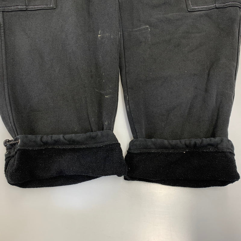 【中古品】【メンズ】 BLACK EYE PATCH×WASTED YOUTH ブラックアイパッチ ウェイステッドユース SWEAT CARGO PANTS スウェット カーゴ パンツ ボトムス ズボン 153-260918-cs-08-izu サイズ：L カラー：ブラック 万代Net店