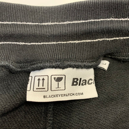 【中古品】【メンズ】 BLACK EYE PATCH×WASTED YOUTH ブラックアイパッチ ウェイステッドユース SWEAT CARGO PANTS スウェット カーゴ パンツ ボトムス ズボン 153-260918-cs-08-izu サイズ：L カラー：ブラック 万代Net店