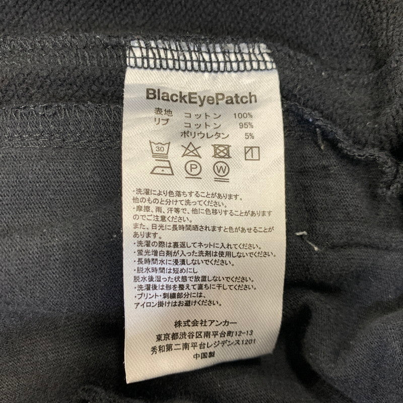 【中古品】【メンズ】 BLACK EYE PATCH×WASTED YOUTH ブラックアイパッチ ウェイステッドユース SWEAT CARGO PANTS スウェット カーゴ パンツ ボトムス ズボン 153-260918-cs-08-izu サイズ：L カラー：ブラック 万代Net店