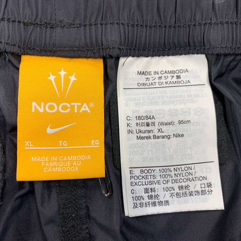 【中古品】【メンズ】 NIKE ナイキ×DRAKE NOCTA ドレイク ノクタ FN8194-010 24AW CS NYLON SHORT PANTS ナイロン ショート パンツ ボトムス ズボン 153-260918-cs-07-izu サイズ：XL カラー：ブラック 万代Net店