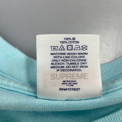 【中古品】【メンズ】 SUPREME シュプリーム SUPREME EST. 1994 TEE Tシャツ トップス 149-260917-kh-05-izu サイズ：M カラー：ライトブルー 万代Net店