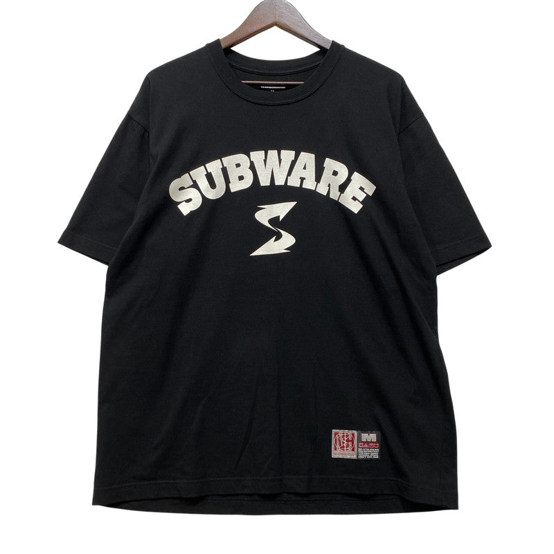 【中古品】【メンズ】 NEIGHBORHOOD ネイバーフッド × SUBWARE サブウェア NH×SUBWARE. TEE Tシャツ トップス 142-260917-kh-19-izu サイズ：M カラー：ブラック 万代Net店