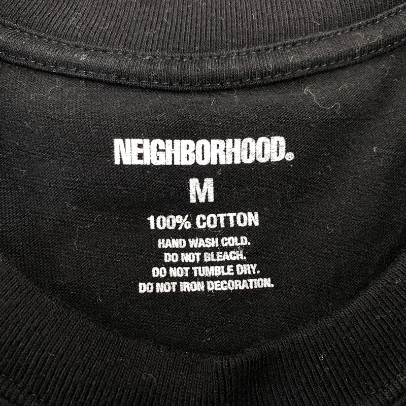 【中古品】【メンズ】 NEIGHBORHOOD ネイバーフッド × SUBWARE サブウェア NH×SUBWARE. TEE Tシャツ トップス 142-260917-kh-19-izu サイズ：M カラー：ブラック 万代Net店