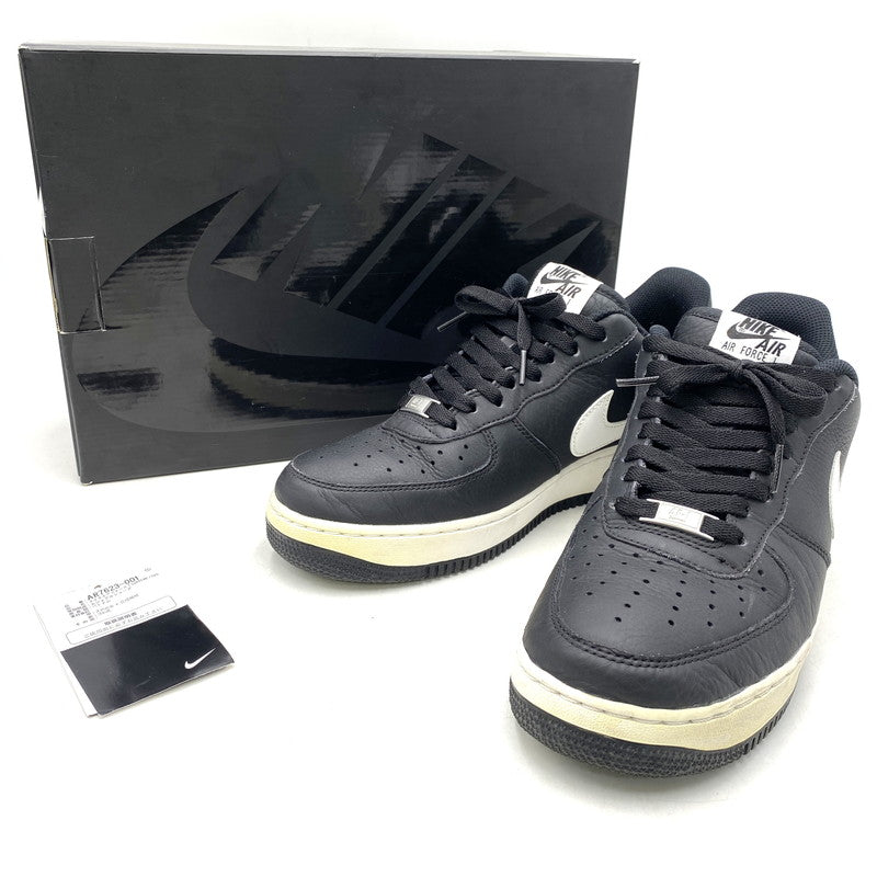 【中古品】【メンズ】 NIKE ナイキ × SUPREME シュプリーム × COMME DES GARCONS SHIRT コムデギャルソンシャツ AR7623-001 AIR FORCE 1 LOW スニーカー 靴 160-260917-kh-08-izu サイズ：27 カラー：BLACK/WHITE 万代Net店