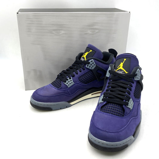 【中古美品】【メンズ】 NIKE ナイキ FV5029-500 AIR JORDAN 4 RETRO OG LAKERS エア ジョーダン 4 レトロ OG レイカーズ スニーカー 靴 160-260917-kh-10-izu サイズ：28 カラー：IMPERIAL PURPLE/MULTI-COLOR-MULTI-COLOR 万代Net店
