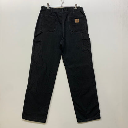 【中古品】【メンズ】 CARHARTT カーハート B11 BLK DUCK PAINTER PANTS ダック ペインター パンツ ボトムス ズボン 157-260918-cs-10-izu サイズ：36×34 カラー：ブラック 万代Net店
