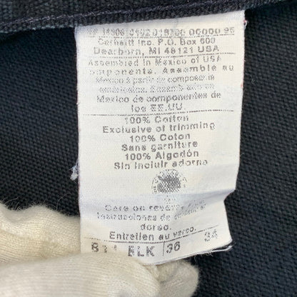 【中古品】【メンズ】 CARHARTT カーハート B11 BLK DUCK PAINTER PANTS ダック ペインター パンツ ボトムス ズボン 157-260918-cs-10-izu サイズ：36×34 カラー：ブラック 万代Net店