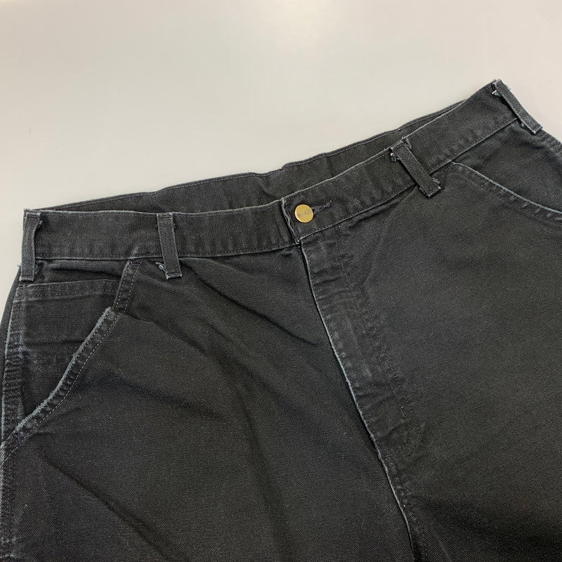 【中古品】【メンズ】 CARHARTT カーハート B11 BLK DUCK PAINTER PANTS ダック ペインター パンツ ボトムス ズボン 157-260918-cs-10-izu サイズ：36×34 カラー：ブラック 万代Net店