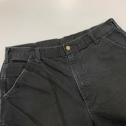 【中古品】【メンズ】 CARHARTT カーハート B11 BLK DUCK PAINTER PANTS ダック ペインター パンツ ボトムス ズボン 157-260918-cs-10-izu サイズ：36×34 カラー：ブラック 万代Net店
