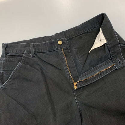 【中古品】【メンズ】 CARHARTT カーハート B11 BLK DUCK PAINTER PANTS ダック ペインター パンツ ボトムス ズボン 157-260918-cs-10-izu サイズ：36×34 カラー：ブラック 万代Net店