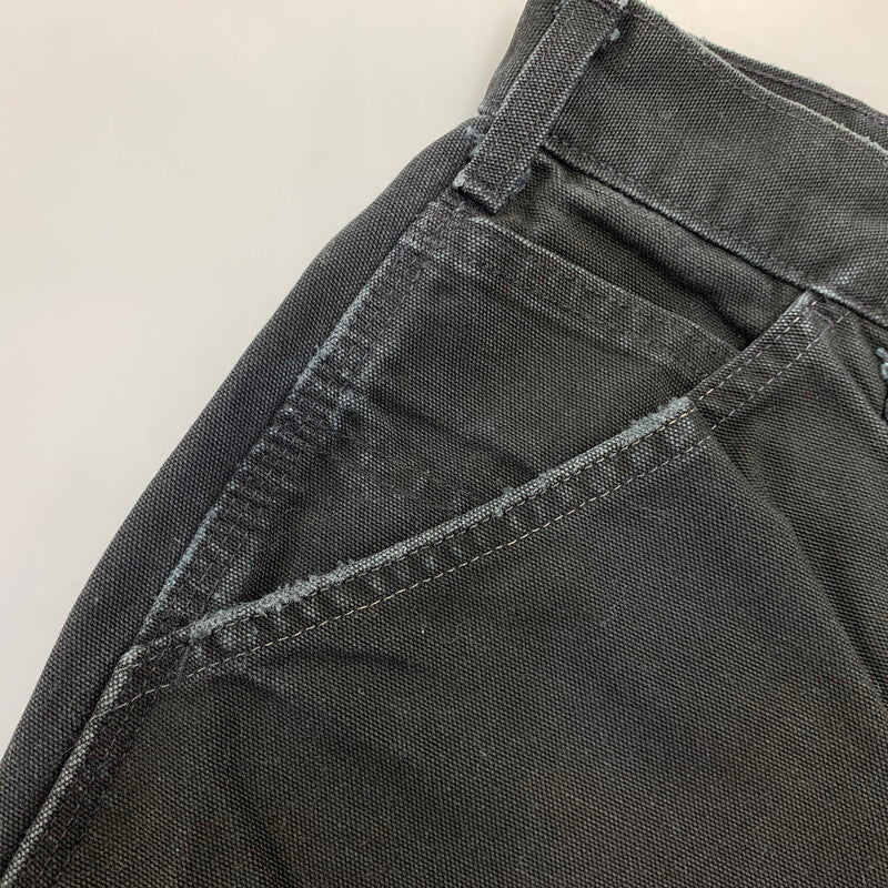 【中古品】【メンズ】 CARHARTT カーハート B11 BLK DUCK PAINTER PANTS ダック ペインター パンツ ボトムス ズボン 157-260918-cs-10-izu サイズ：36×34 カラー：ブラック 万代Net店