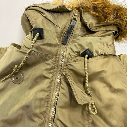 【中古品】【メンズ】 ALPHA INDUSTRIES アルファインダストリーズ 026200 N-3B FLIGHT JACKET フライト ジャケット アウター 145-260921-kh-03-izu サイズ：M カラー：カーキ 万代Net店