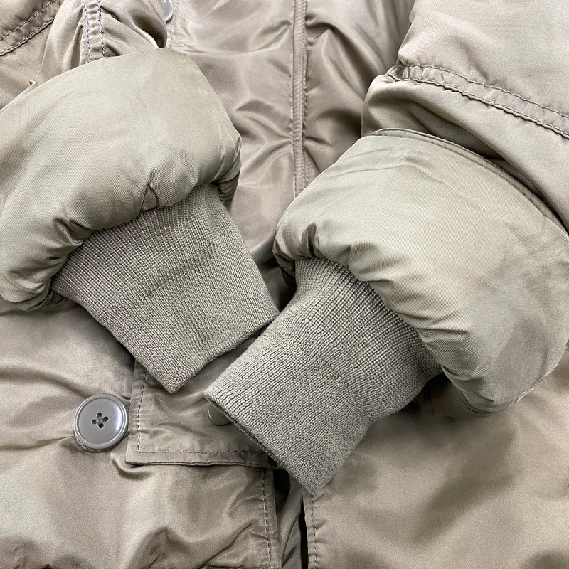 【中古品】【メンズ】 ALPHA INDUSTRIES アルファインダストリーズ 026200 N-3B FLIGHT JACKET フライト ジャケット アウター 145-260921-kh-03-izu サイズ：M カラー：カーキ 万代Net店