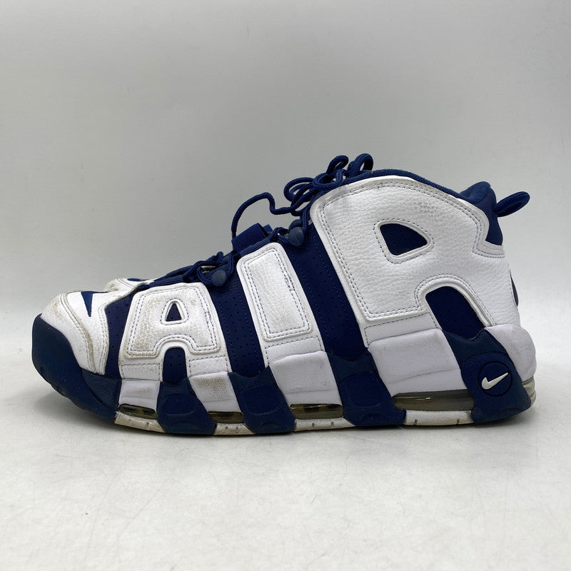 【中古品】【メンズ】 NIKE ナイキ FQ8182-100 AIR MORE UPTEMPO '96 OLYMPIC (2024) エア モア アップテンポ オリンピック スニーカー 靴 160-260917-kh-09-izu サイズ：30 カラー：WHITE/MIDNIGHT NAVY 万代Net店