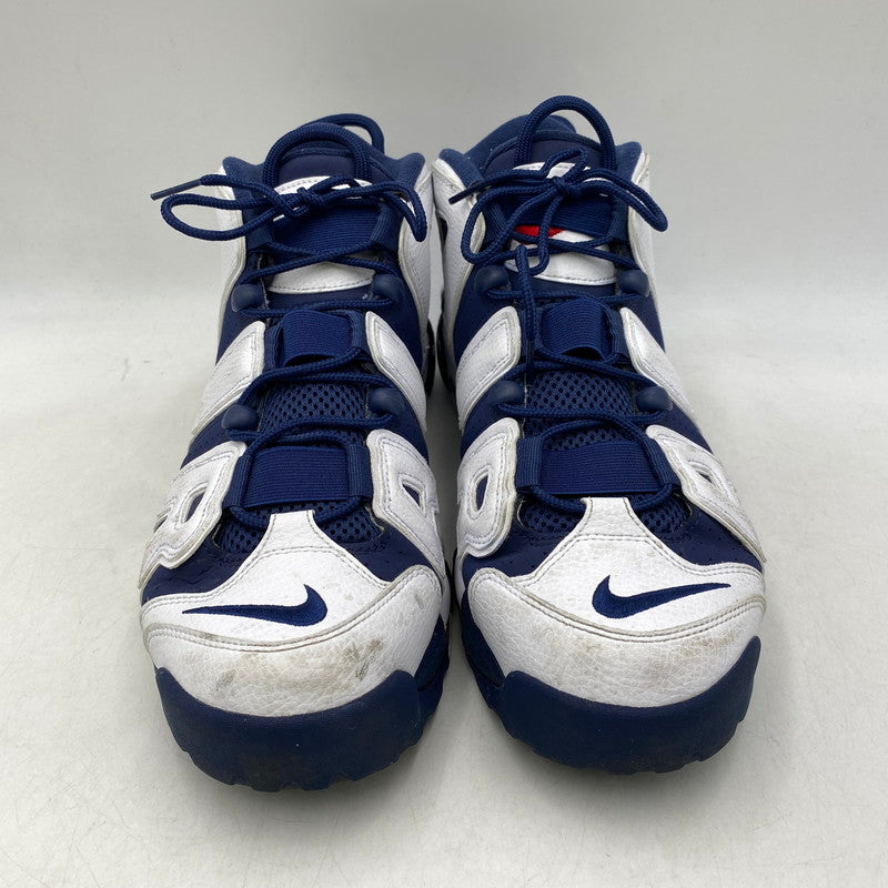 【中古品】【メンズ】 NIKE ナイキ FQ8182-100 AIR MORE UPTEMPO '96 OLYMPIC (2024) エア モア アップテンポ オリンピック スニーカー 靴 160-260917-kh-09-izu サイズ：30 カラー：WHITE/MIDNIGHT NAVY 万代Net店
