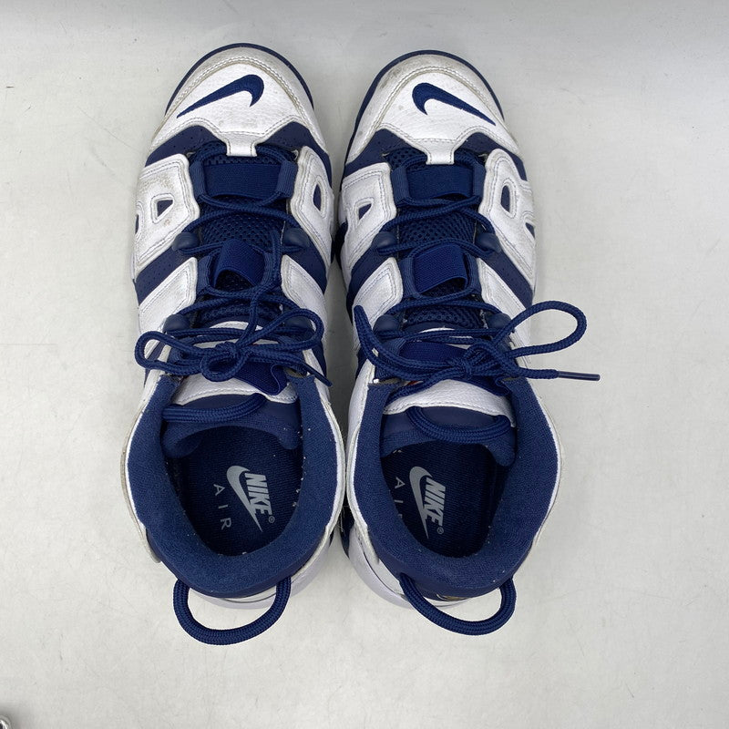 【中古品】【メンズ】 NIKE ナイキ FQ8182-100 AIR MORE UPTEMPO '96 OLYMPIC (2024) エア モア アップテンポ オリンピック スニーカー 靴 160-260917-kh-09-izu サイズ：30 カラー：WHITE/MIDNIGHT NAVY 万代Net店