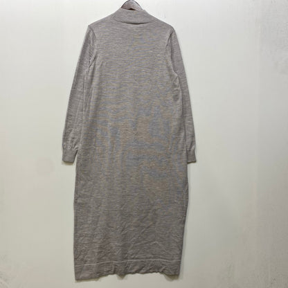【中古品】【レディース】 ENFOLD エンフォルド 3009S173-0660 HI NECK ONEPEAS KNIT ハイ ネック ワンピース ニット 168-260922-yn-07-izu サイズ：38 カラー：グレー 万代Net店