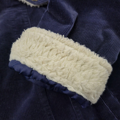 【中古品】【メンズ】 絡繰魂 カラクリダマシイ 274057 総刺繍 BOA CORDUROY JACKET ボア コーデュロイ ジャケット アウター 145-260925-yn-07-izu サイズ：XXL カラー：ネイビー 万代Net店