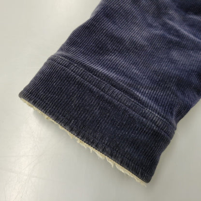 【中古品】【メンズ】 絡繰魂 カラクリダマシイ 274057 総刺繍 BOA CORDUROY JACKET ボア コーデュロイ ジャケット アウター 145-260925-yn-07-izu サイズ：XXL カラー：ネイビー 万代Net店