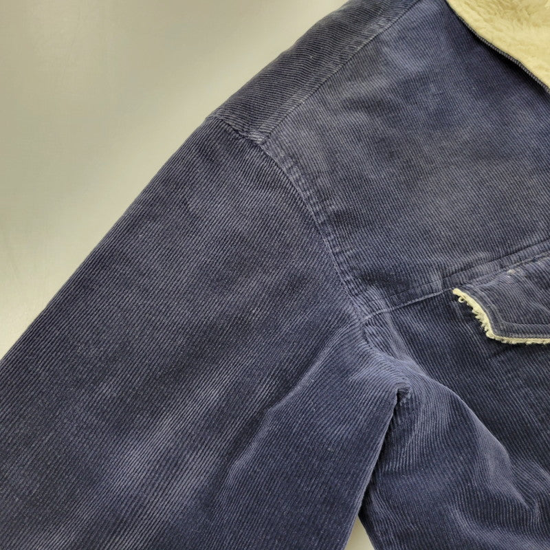 【中古品】【メンズ】 絡繰魂 カラクリダマシイ 274057 総刺繍 BOA CORDUROY JACKET ボア コーデュロイ ジャケット アウター 145-260925-yn-07-izu サイズ：XXL カラー：ネイビー 万代Net店