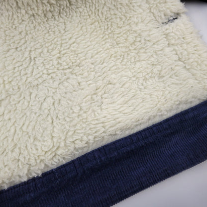【中古品】【メンズ】 絡繰魂 カラクリダマシイ 274057 総刺繍 BOA CORDUROY JACKET ボア コーデュロイ ジャケット アウター 145-260925-yn-07-izu サイズ：XXL カラー：ネイビー 万代Net店