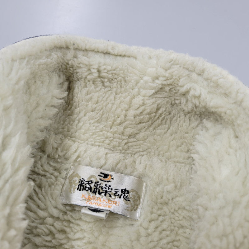 【中古品】【メンズ】 絡繰魂 カラクリダマシイ 274057 総刺繍 BOA CORDUROY JACKET ボア コーデュロイ ジャケット アウター 145-260925-yn-07-izu サイズ：XXL カラー：ネイビー 万代Net店