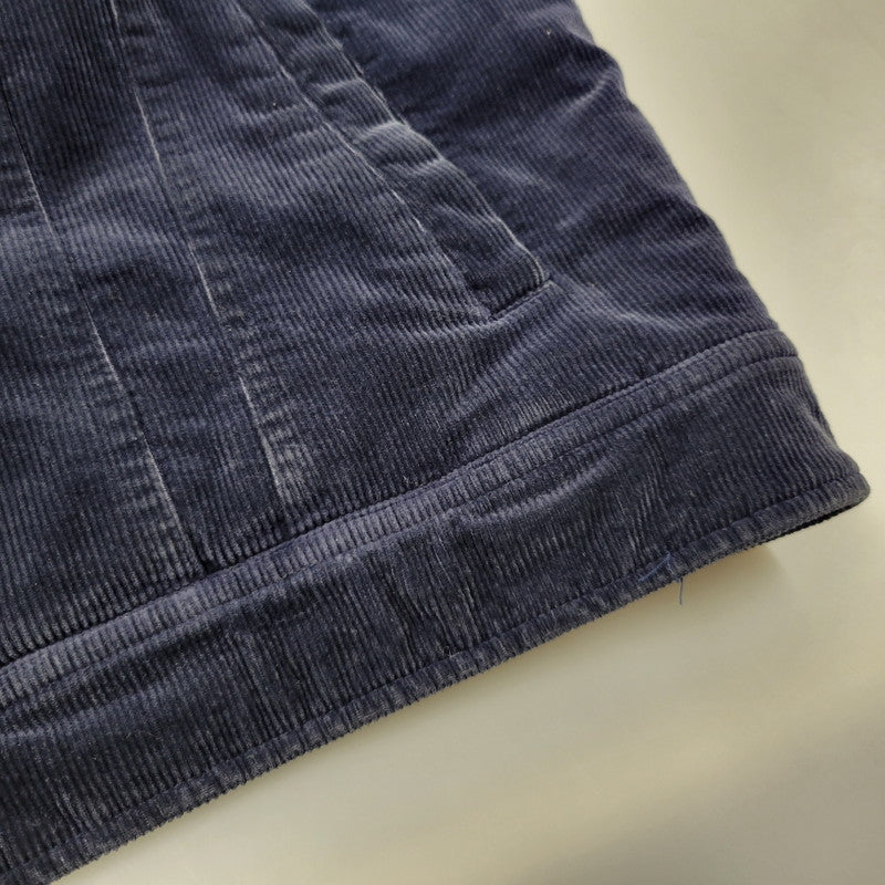 【中古品】【メンズ】 絡繰魂 カラクリダマシイ 274057 総刺繍 BOA CORDUROY JACKET ボア コーデュロイ ジャケット アウター 145-260925-yn-07-izu サイズ：XXL カラー：ネイビー 万代Net店