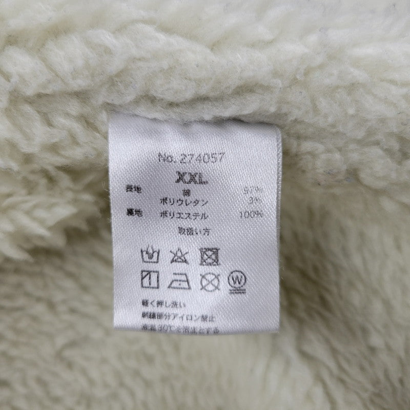 【中古品】【メンズ】 絡繰魂 カラクリダマシイ 274057 総刺繍 BOA CORDUROY JACKET ボア コーデュロイ ジャケット アウター 145-260925-yn-07-izu サイズ：XXL カラー：ネイビー 万代Net店