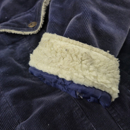 【現状渡し品】【メンズ】 絡繰魂 カラクリダマシイ 274057 総刺繍 BOA CORDUROY JACKET ボア コーデュロイ ジャケット アウター 145-260925-yn-08-izu サイズ：XL カラー：ネイビー 万代Net店
